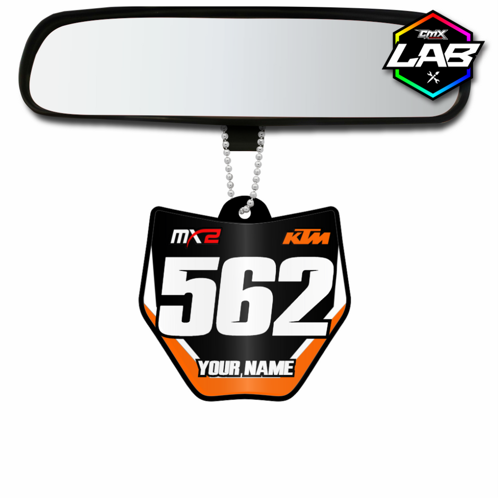 Double Sided Car Pendant KTM 01 - Design 06